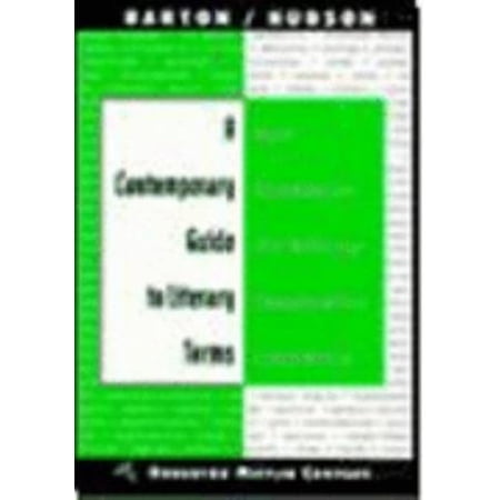 Pre-Owned A Contemporary Guide to Literary Terms (Paperback) 0395742056 9780395742051