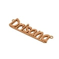 thumbnail image 2 of RKC Unisex Custom Name Pendant 925 Silver 14K Rose Gold Plated Wt 3.80gm Height 11.00mm, 2 of 2