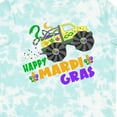 thumbnail image 4 of Inktastic Happy Mardi Gras Monster Truck with Beads Boys or Girls Toddler T-Shirt, 4 of 5