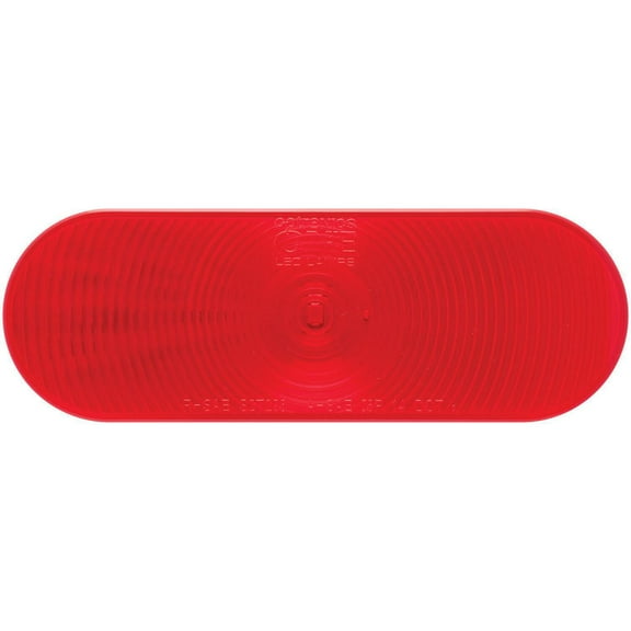 Optronics 6" Oval, Red LED, Stop / Turn / Tail Light, Grommet Mount, PL-3 Connection, 1 each, sold by each