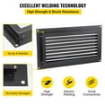 thumbnail image 5 of BENTISM Crawl Space Flood Vent 12" Height x 20" Width Foundation Flood Vent to Reduce Foundation Damage and Flood Risk, Black, Wall Mounted Flood Vent, for Crawl Spaces, Garages, 5 of 9