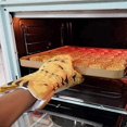 thumbnail image 4 of 1 pair Anti-heat oven gloves, thick cotton gloves, lady cat paw kitchen insulated gloves, heat-resistant grill gloves for BBQ, 4 of 5