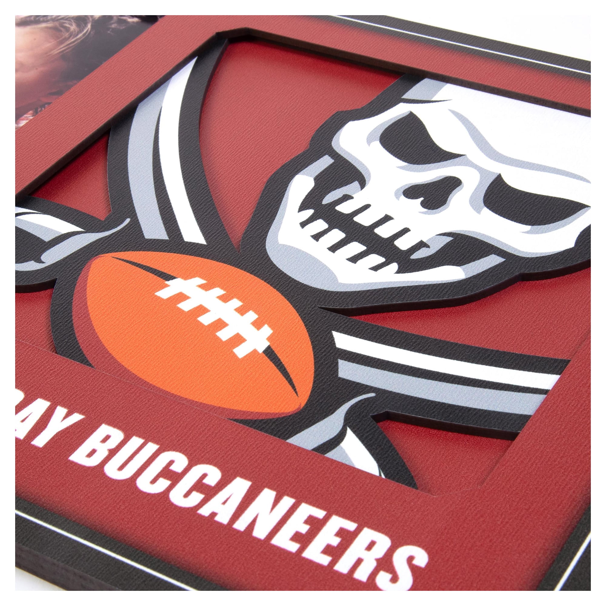 IDNA Tampa Bay Buccaneers 3D Logo Series Picture Frame