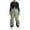 05 Green, variant on guisaled Mens Waterproof Snow Bibs Baggy Ski Pants Snowboard Overall Winter Insulated Windproof Thicken Warm Snow Pants