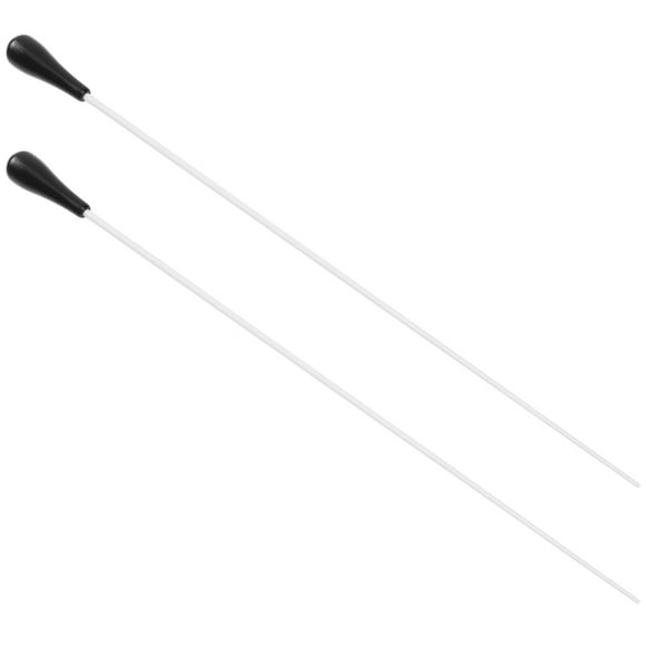 UPOUART 2 Ensembles Paire de Touches Durables en Résine Baguette de Musique Noire Outil Professionnel pour Performance sur Scène