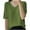 Green, variant on Uaswgudfs Women's Cotton Solid Color V-Neck Blouse Tee – Loose-Fit Casual Short Sleeve Summer Top 2025