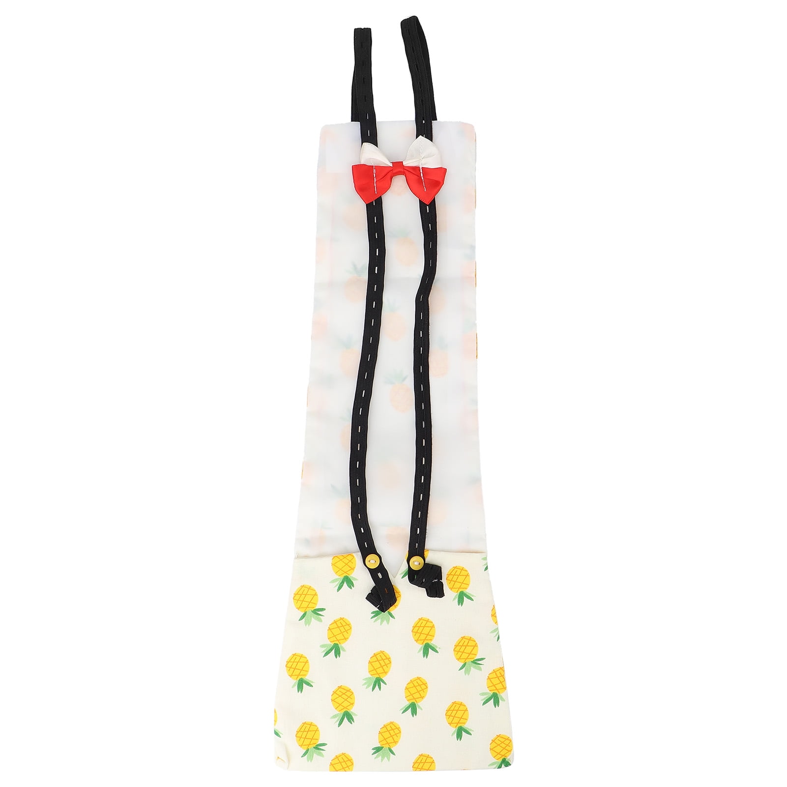 Poultry Diapers Washable Reusable Fashionable and Waterproof Chicken Nappy for Chicken DuckPineapple XS