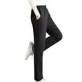 thumbnail image 5 of Holiday Clearance! S LUKKC LUKKC Women's Down Pants, Plus Size Loose Ski Snow Puffer Pants High Waisted Winter Warm Trousers Windproof Waterproof Outdoor Camping Running Long Pants, 5 of 9