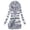 Grey, variant on SUXIAN Cardigans for Women Hooded Overcoat Warm Winter Knitted Thick Printed Button up Plus Size Mid Length Outwear Coat Jacket Long Cardigan
