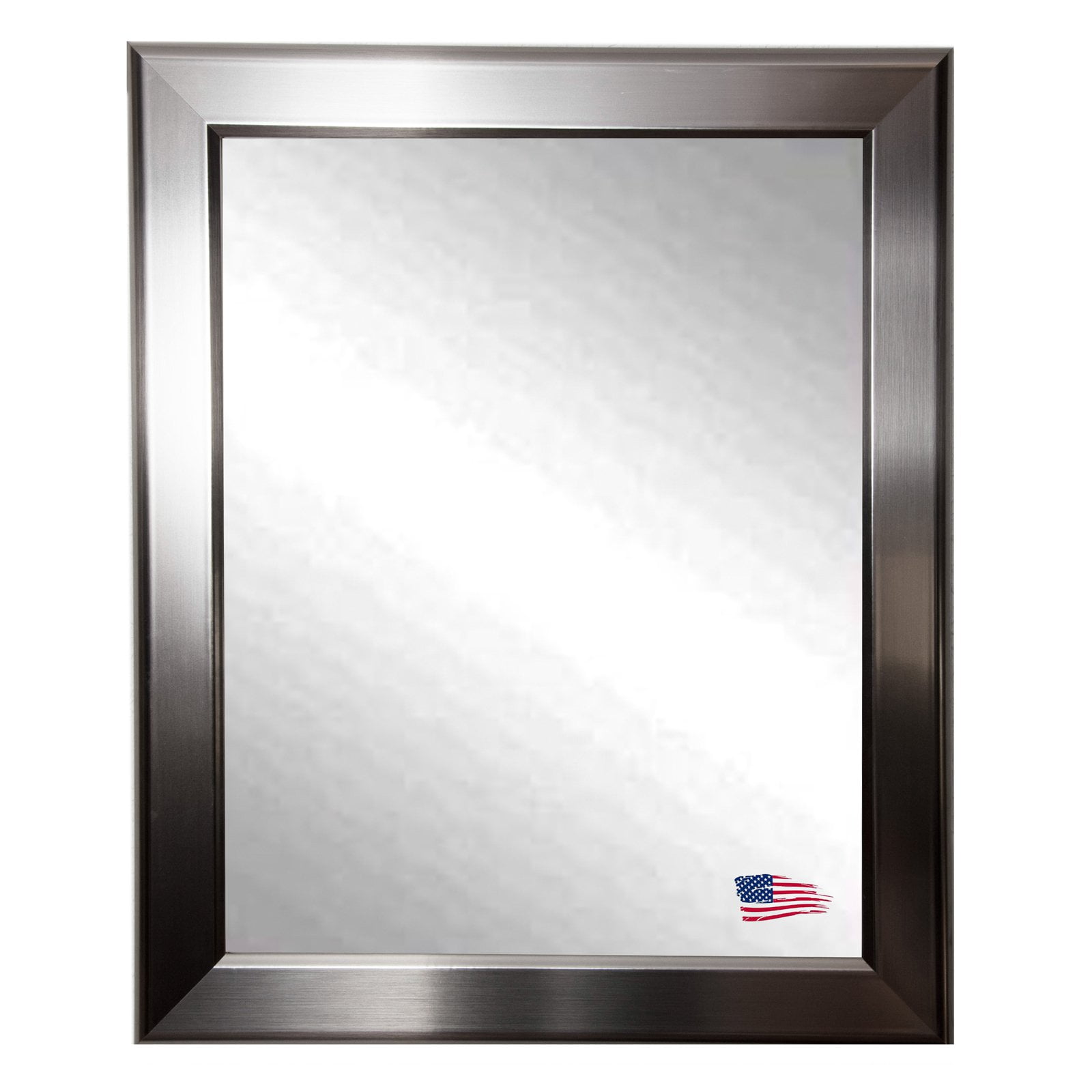 Rayne Mirrors Sleek Silver Wall Mirror