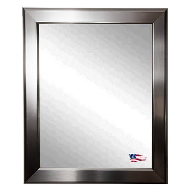 Rayne Mirrors Sleek Silver Wall Mirror