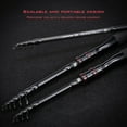 thumbnail image 2 of Fishing Rod & Reel Combo Set Portable Telescopic, 2 of 8