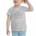 thumbnail image 3 of Happy Birthday Daddy Graffiti Funny Toddler T Shirts for Boys Girls (Gray, Youth S), 3 of 5