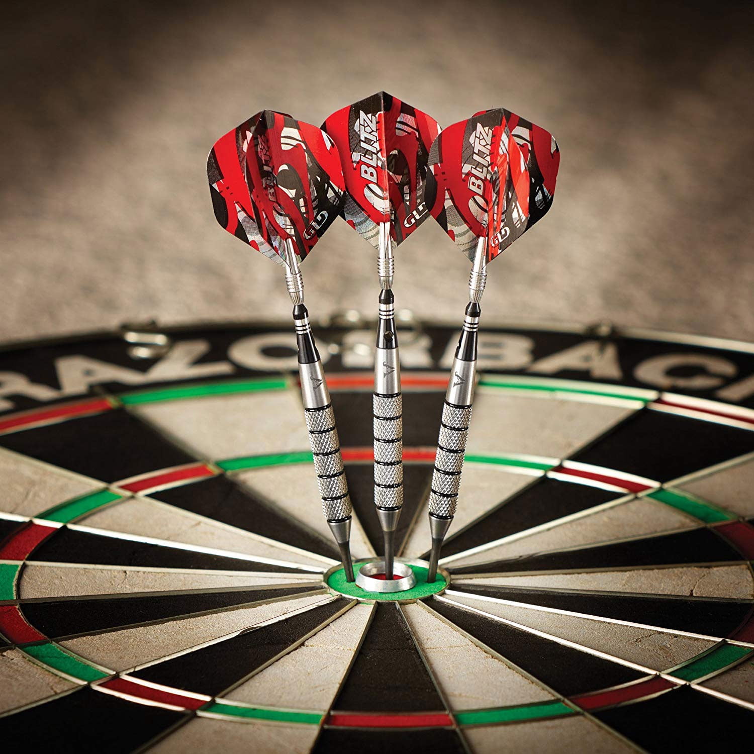Viper Blitz 95% Tungsten Professional Steel Tip Dart Set, 24 Grams