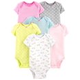 thumbnail image 1 of Body Simple Joys de Carter's Baby Girls, paquete de 6, 18 meses, 1 of 6