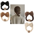 thumbnail image 3 of Chouchous pour Cheveux Nœud Vintage : 4 Pcs Modes Titulaires de queue de queue de chevelure Cordons pour Cheveux, 3 of 10