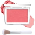 thumbnail image 1 of TEMOGU-Matte Powder Blush, Rosy Glow Face Blush Contour Highlight Makeup Palette, High Impact Buildable Color, Lightweight & Smooth Finish & Long Lasting Professional Pressed Power Blush for Cheek, C, 1 of 4