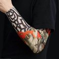 thumbnail image 5 of medias para brazo con mangas de tatuaje, tatuajes temporales falsos, protector solar elástico para hombre y mujer., 5 of 5
