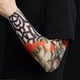 thumbnail image 5 of medias para brazo con mangas de tatuaje, tatuajes temporales falsos, protector solar elástico para hombre y mujer., 5 of 5