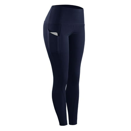 SNHENODA High Elastic Leggings Pant Women Solid Stretch Compression Sportswear Casual Yoga jogging Leggings Pants with