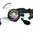 thumbnail image 4 of WIRESTER Black Bicycle Bell Aluminum Alloy Mini Bike Bell With Ring Horn Accessories for Adults Men Women Kids Girls and Boys - Rainbow Milky Wave, 4 of 6