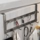 thumbnail image 4 of SOBRE LA PUERTA DE LOS GANCHOS, Alta Carga de Carga Multifunciónón Duradera DETRÁS DE LOS GANCHOS DE LA PUERTA ALEACION DE ALUMINIO CON 6 GANCHOS PARA EL BAÑO, 4 of 7