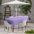 thumbnail image 2 of Vargottam Indoor/OutdoorTablecloth58x58 Inch SquareTablecloth with Umbrella Hole and Zip- Waterproof PatioTableCloths- TableCovers for Backyard RectangularTable- Dusty Violet, 2 of 5