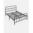 thumbnail image 4 of Base De Cama Acero Reforzada Queen Size Diseño Elegante, 4 of 4