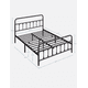 thumbnail image 4 of Base De Cama Acero Reforzada Queen Size Diseño Elegante, 4 of 4