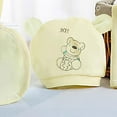 thumbnail image 4 of Ketyyh-chn99 0-3 Months Baby Girl Clothes Boy Girl Clothes and Accessories Set for Baby Boy and Girl Tops+2 Pants+Bib+Hat 5PCS Size for 0-3 Months,Yellow, 4 of 7