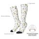 thumbnail image 4 of Fotbe Dinosaur Calcetas Divertidas Estampadas para Hombre y Mujer, Calcetas de Algodón hasta la Rodilla para Caminar, Correr, Enfermería y Embarazo, 4 of 6
