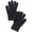 Black, variant on Style & Co Rib Solid Gloves, Navy