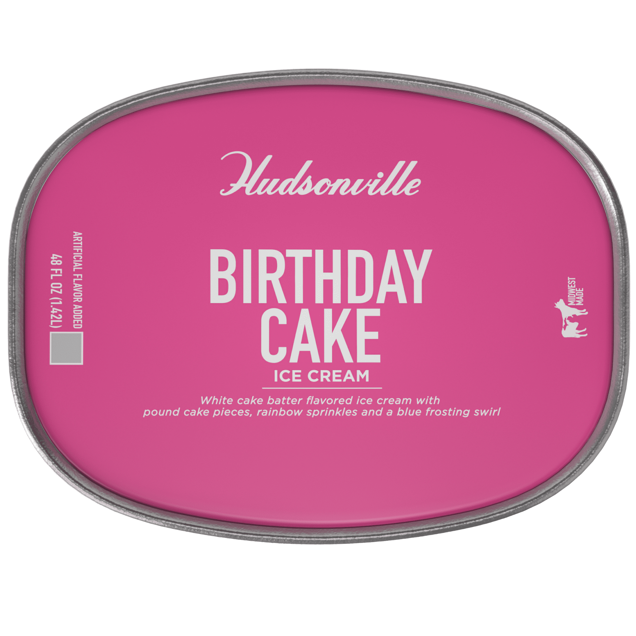 Hudsonville Limited Edition Birthday Cake Ice Cream, 48 fl oz