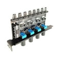 thumbnail image 5 of tredstone 12V Computer PC Case Cooling Fan Hub Regulator 4Pin 3Pin Speed Controller 5, 5 of 5