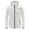 White, variant on IYTR Men's Lightweight Jacket Water Windbreaker Hooded Zip Up Outdoor Sports Jacket Quick Dry Running Blue XXXXL
