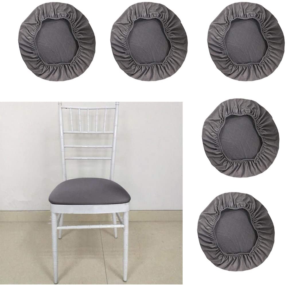 5 Pcs Soft Stretchable Home Bar Stool Chair Covers Bar Stool Chair Protector 