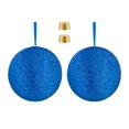 thumbnail image 4 of 12" TINSEL ORNAMENTS (BLUE), 4 of 6