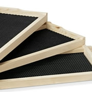 100% Beeswax Beehive 10 Frame Kit Super Box and 10 Deep Frames with Foundations for Langstroth Beekeeping