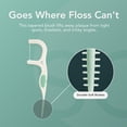 thumbnail image 4 of Hilo dental y púa, 2 en 1, SimplyPick, 50 unidades, 4 of 9