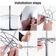 thumbnail image 5 of Polmart Adjustable 3 Tier Rotating Jewelry Display Holder, 5 of 5