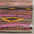 thumbnail image 4 of Safavieh Cedar Brook 4' X 6' Handmade Cotton Pile Rug in Brown, 4 of 6