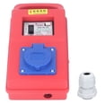 thumbnail image 1 of Power Distributor Portable Handheld Temporary Electric Power Outlet Distribution Box Panel for Construction 220‑250V, 1 of 14