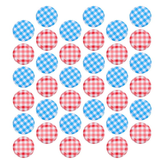 SWETRACE Mason Jar Lids Iron 50Pcs 2.55X2.55X0.39In