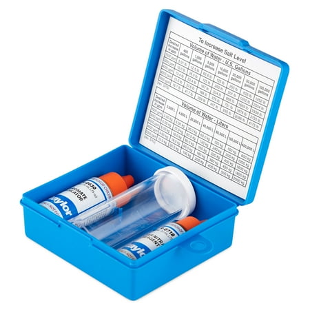 Taylor K-1766 Liquid Swimming Pool Spa Sodium Chloride Salt Water Drop Test Kit, 1 Pack