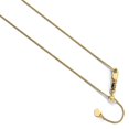 thumbnail image 2 of 10 Karat Yellow Gold .8 mm Adjustable Spiga Chain, 2 of 4