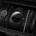 thumbnail image 1 of Relojes De Cuarzo De Negocios De Acero Inoxidable Geneva Simples Para Hombre, 1 of 4