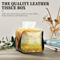 thumbnail image 5 of BZSMCE Leatehr Tissue Holders Cute Autumn Embrace Pattern Tissue box, 5 of 8
