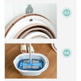 thumbnail image 5 of PENIKOKO Collapsible Mop Bucket Set Mop Bucket PP Beige 1Pack, 5 of 5