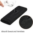 thumbnail image 3 of BlinkLLX 6 Inch Wrist Sweat Bands for Men Women Tennis Elastic Athletic Long Sweatband Wrist Absorbent for Basketball Tennis Running Outdoor Activity, 3 of 6