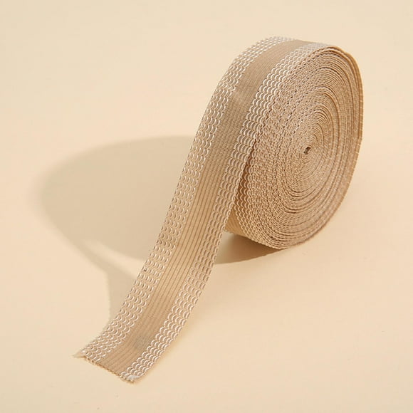 Cinta de dobladillo de Planchado perfecl 3.3ft Poliéster Beige